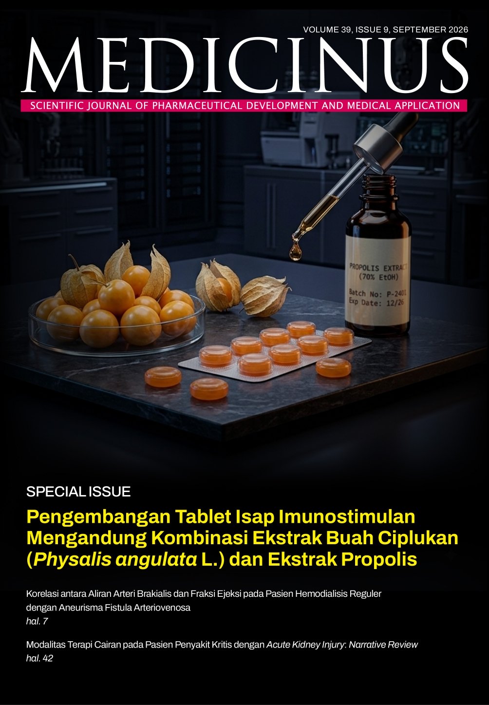 							Lihat Vol 39 No 9 (2026): MEDICINUS
						